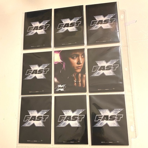 10 Card Base Set Fast X (2023) Movie Trading Cards Fast and the Furious - Picture 4 of 7